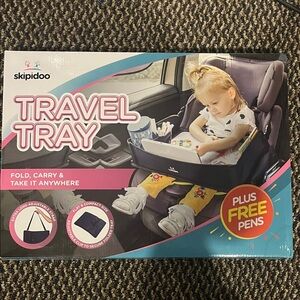 Travel Tray for Kids - Black